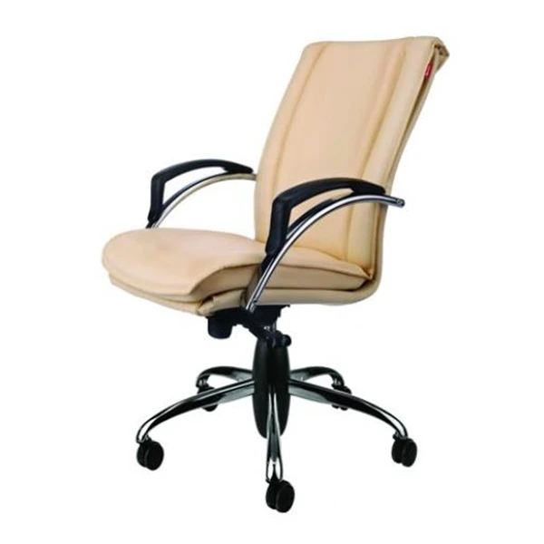 صندلی مدیریتی نیلپر مدل OCM 809E 1 صندلی مدیریتی نیلپر مدل OCM 809E با استراکچر یکتکه و پنجپر فولادی با آبکاری نیکل کروم