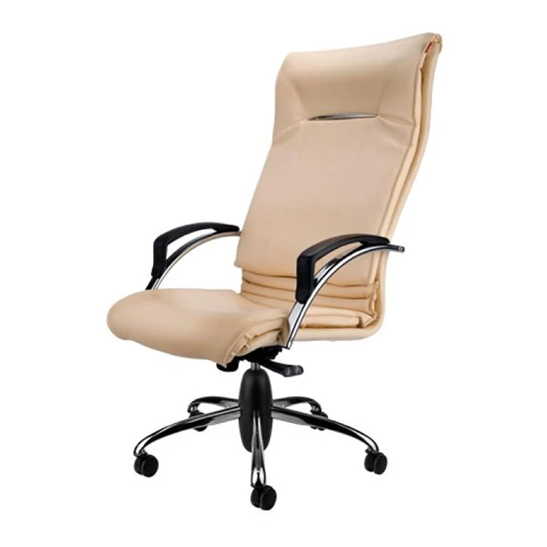 صندلی مدیریتی نیلپر مدل OCM 909E 1 صندلی مدیریتی نیلپر مدل OCM 909E با پشتی بلند و پایه پنجپر فولادی با آبکاری نیکل کروم